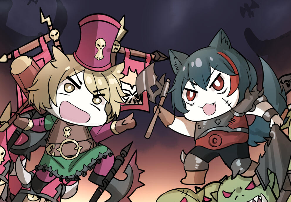 Collaboration thumbnail art